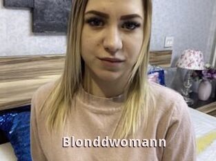 Blonddwomann