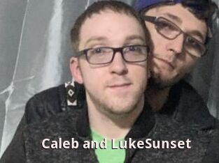 Caleb_and_LukeSunset