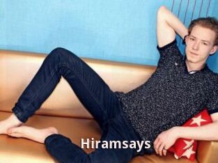 Hiramsays