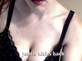 Jamie_kicks_back