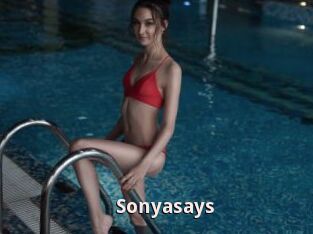 Sonyasays